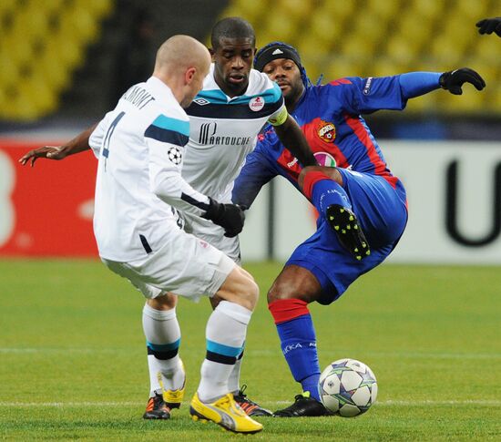 Football. Champions League. CSKA vs. Lille