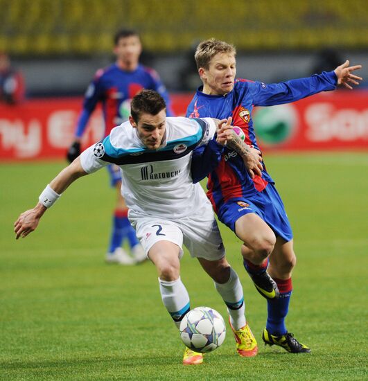 Football. Champions League. CSKA vs. Lille