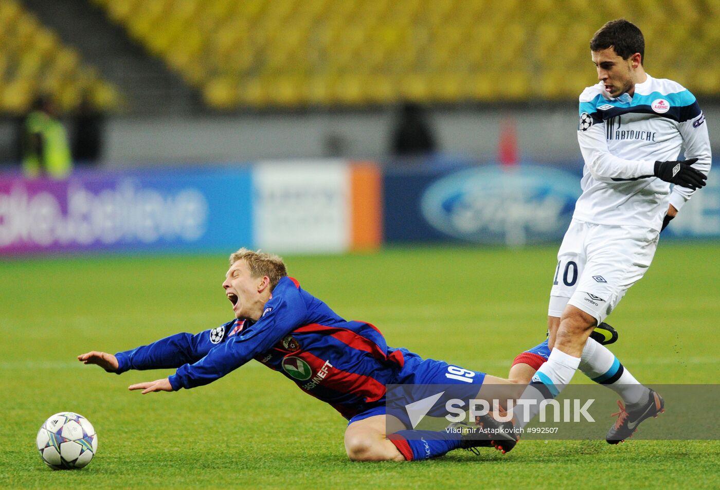 Football. Champions League. CSKA vs. Lille