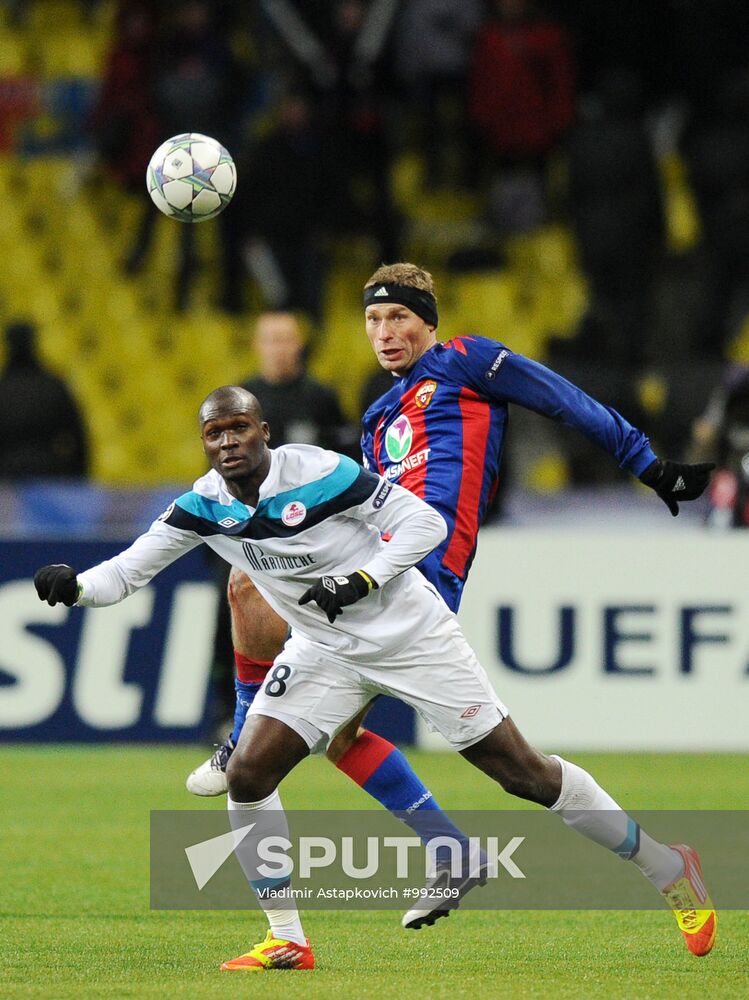 Football. Champions League. CSKA vs. Lille