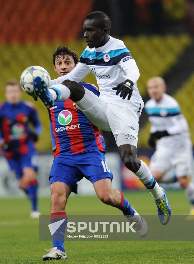 Football. Champions League. CSKA (Moscow, Russia) - "Lille"