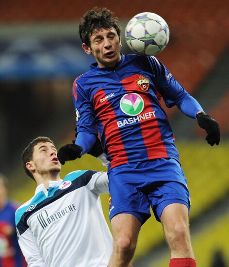 Football. Champions League. CSKA (Moscow, Russia) - "Lille"