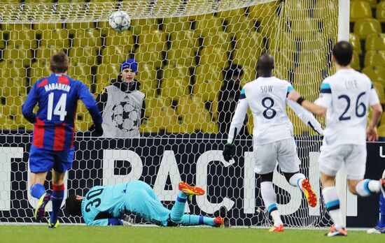Football. Champions League. CSKA (Moscow, Russia) - "Lille"