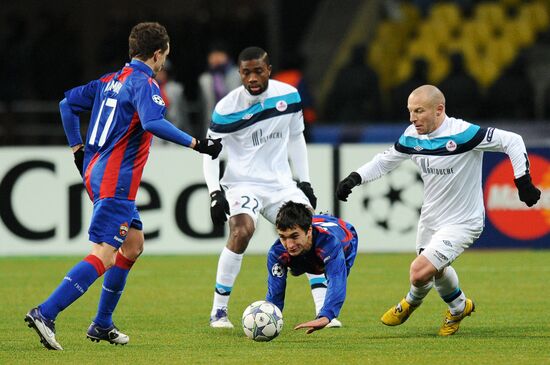 Football. Champions League. CSKA (Moscow, Russia) - "Lille"