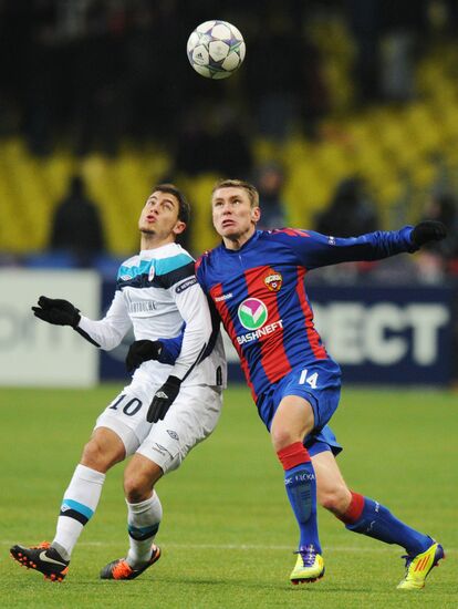 Football. Champions League. CSKA (Moscow, Russia) - "Lille"