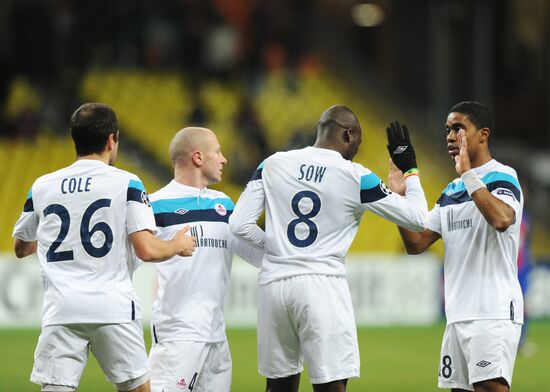 Football. Champions League. CSKA (Moscow, Russia) - "Lille"