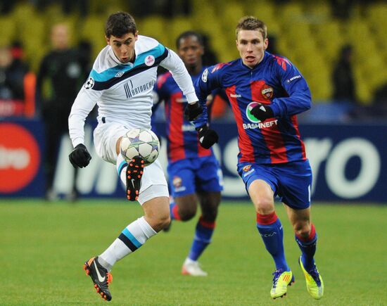 Football. Champions League. CSKA (Moscow, Russia) - "Lille"