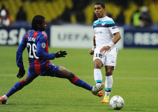 Football. Champions League. CSKA (Moscow, Russia) - "Lille"