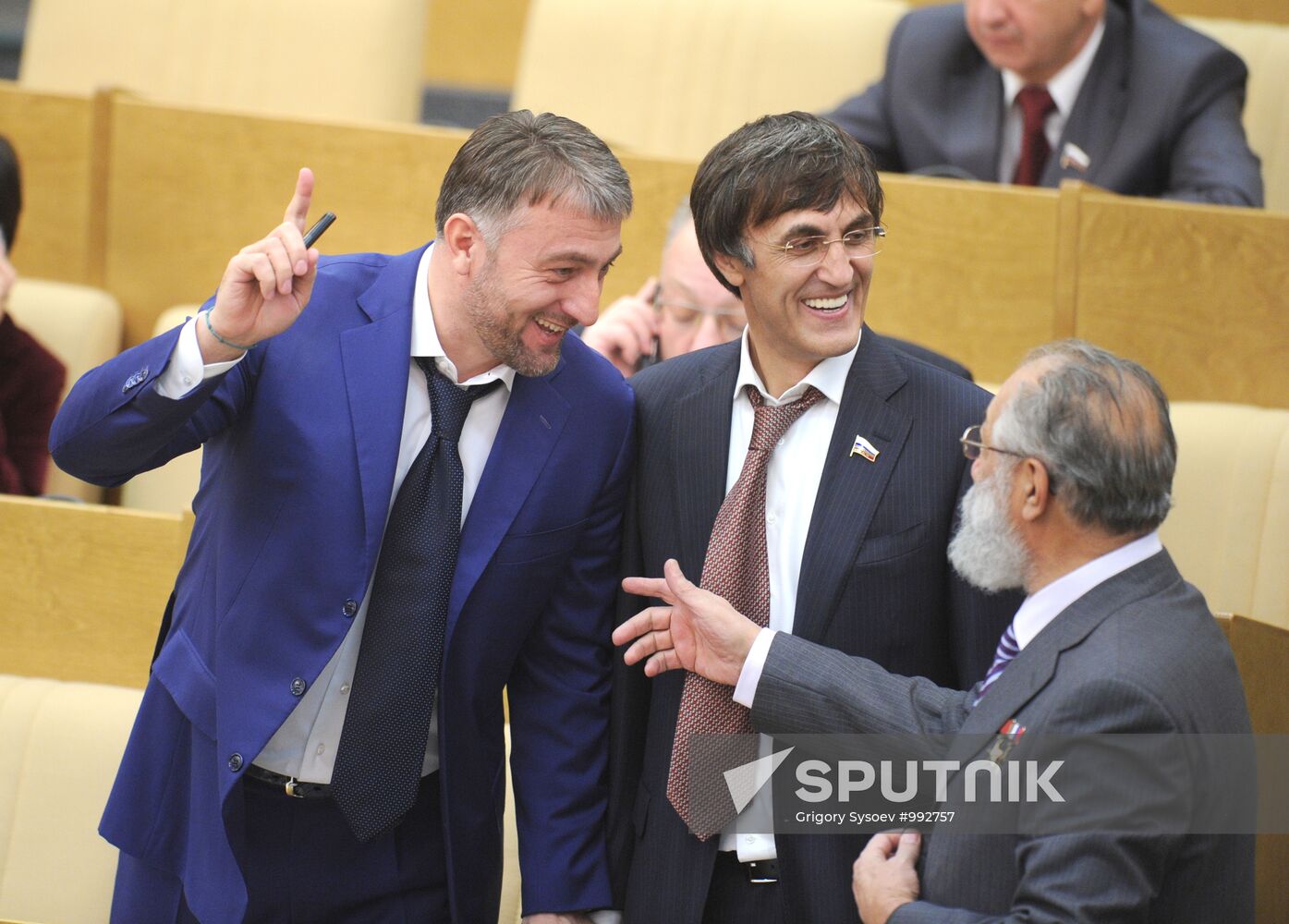 Last meeting of Russian State Duma of fifth convocation