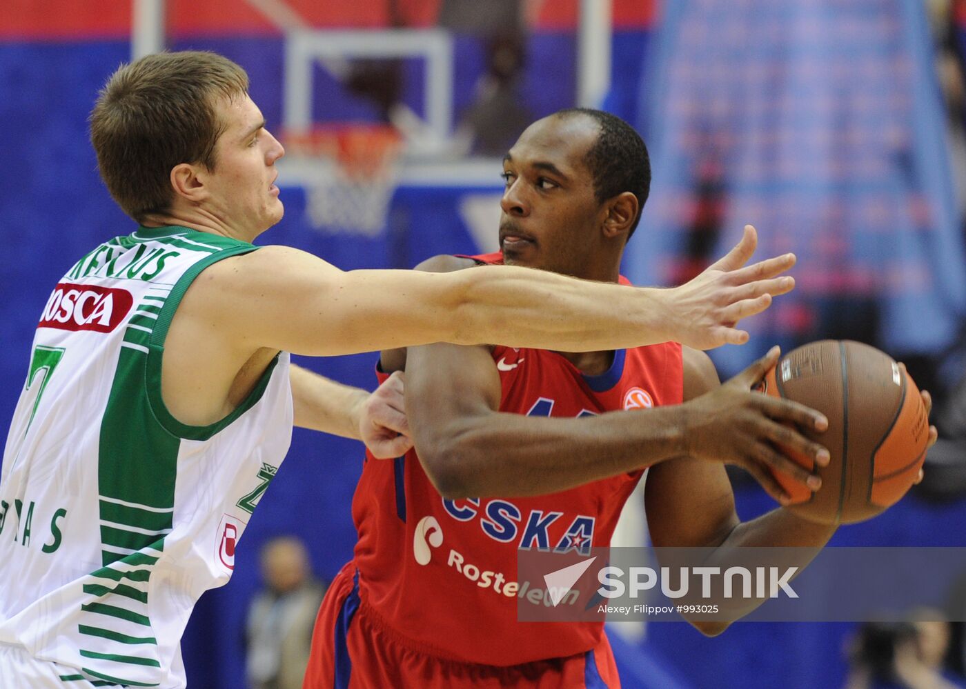 Euroleague Basketball. CSKA Moscow vs. Žalgiris Kaunas