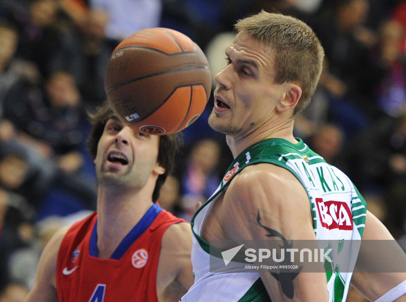 Euroleague Basketball. CSKA Moscow vs. Žalgiris Kaunas