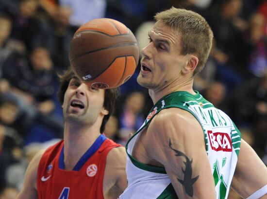Euroleague Basketball. CSKA Moscow vs. Žalgiris Kaunas