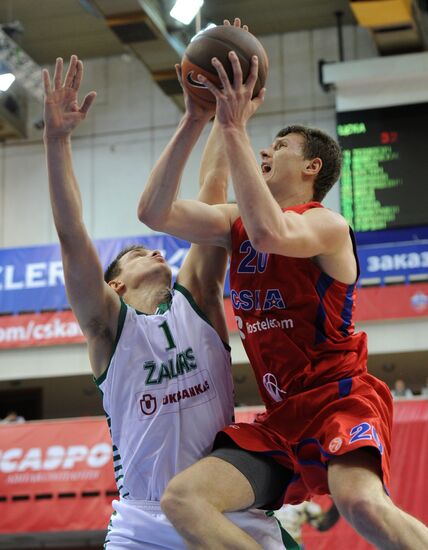 Euroleague Basketball. CSKA Moscow vs. Žalgiris Kaunas