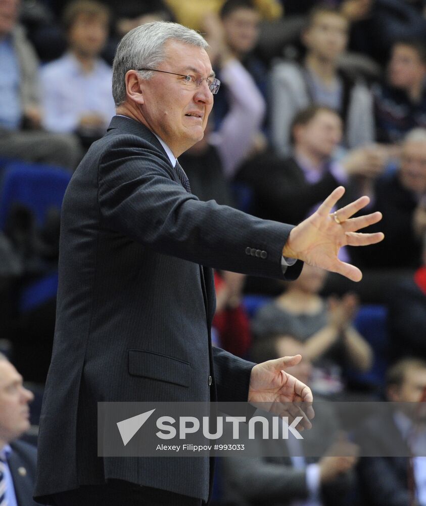 Euroleague Basketball. CSKA Moscow vs. Žalgiris Kaunas