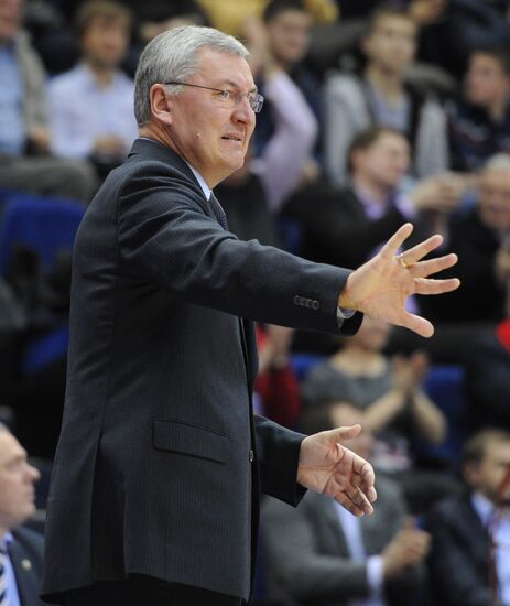 Euroleague Basketball. CSKA Moscow vs. Žalgiris Kaunas