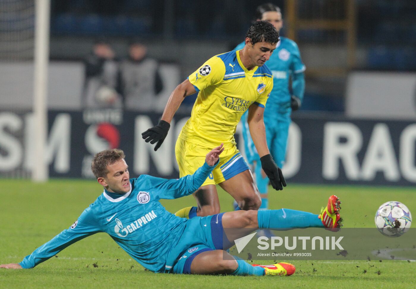 UEFA Champions League. Zenit St. Petersburg vs. APOEL Nicosia