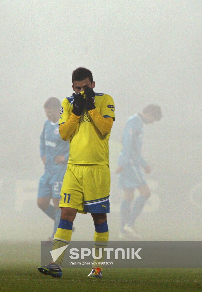 UEFA Champions League. Zenit St. Petersburg vs. APOEL Nicosia