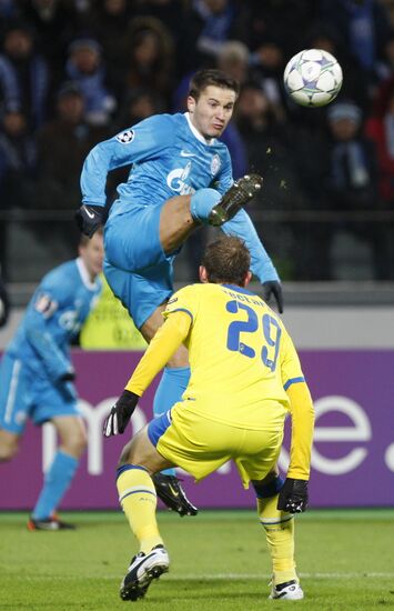 UEFA Champions League. Zenit St. Petersburg vs. APOEL Nicosia