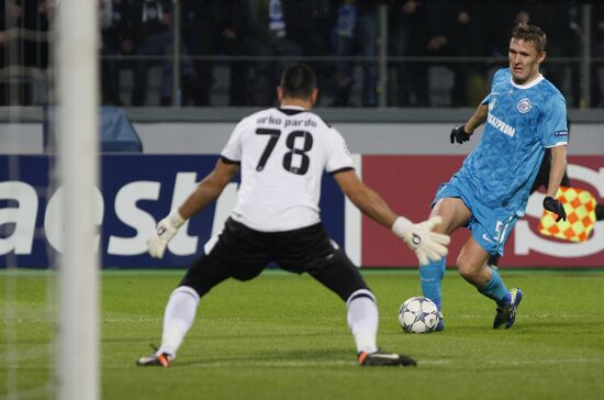 UEFA Champions League. Zenit St. Petersburg vs. APOEL Nicosia