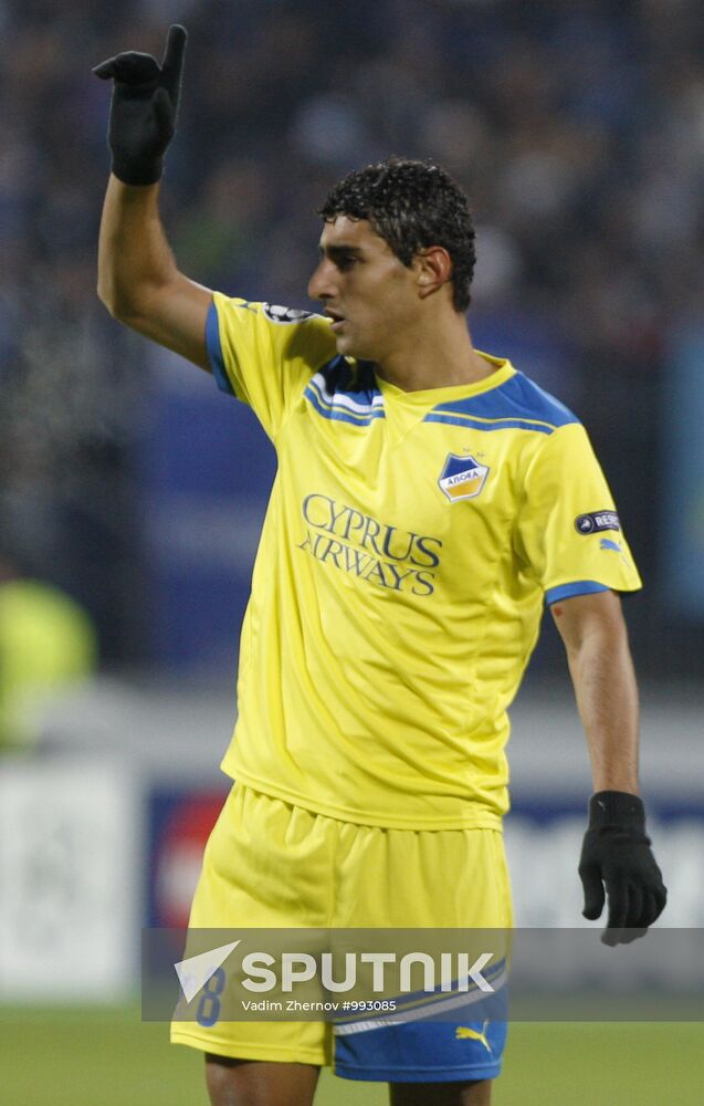 UEFA Champions League. Zenit St. Petersburg vs. APOEL Nicosia