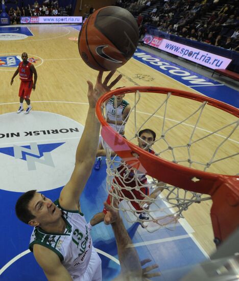 Euroleague Basketball. CSKA Moscow vs. Žalgiris Kaunas