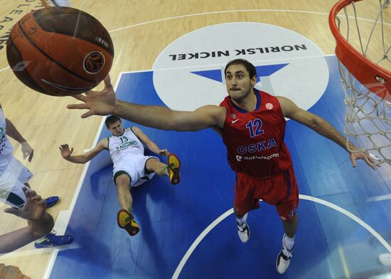 Euroleague Basketball. CSKA Moscow vs. Žalgiris Kaunas