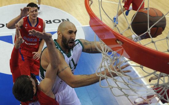 Euroleague Basketball. CSKA Moscow vs. Žalgiris Kaunas