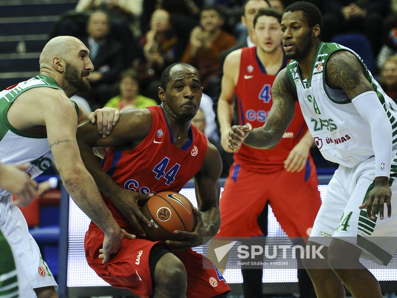 Euroleague Basketball. CSKA Moscow vs. Žalgiris Kaunas