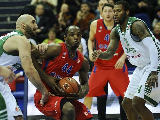Euroleague Basketball. CSKA Moscow vs. Žalgiris Kaunas
