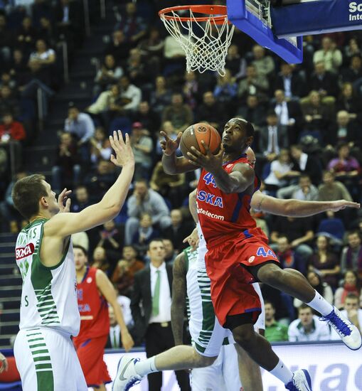 Euroleague Basketball. CSKA Moscow vs. Žalgiris Kaunas