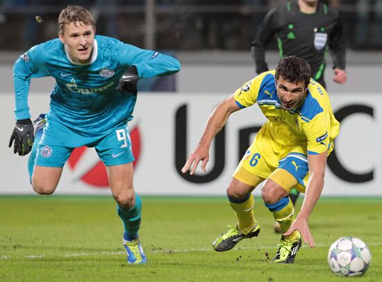Football. Champions League. Match, "Zenit" - APOEL