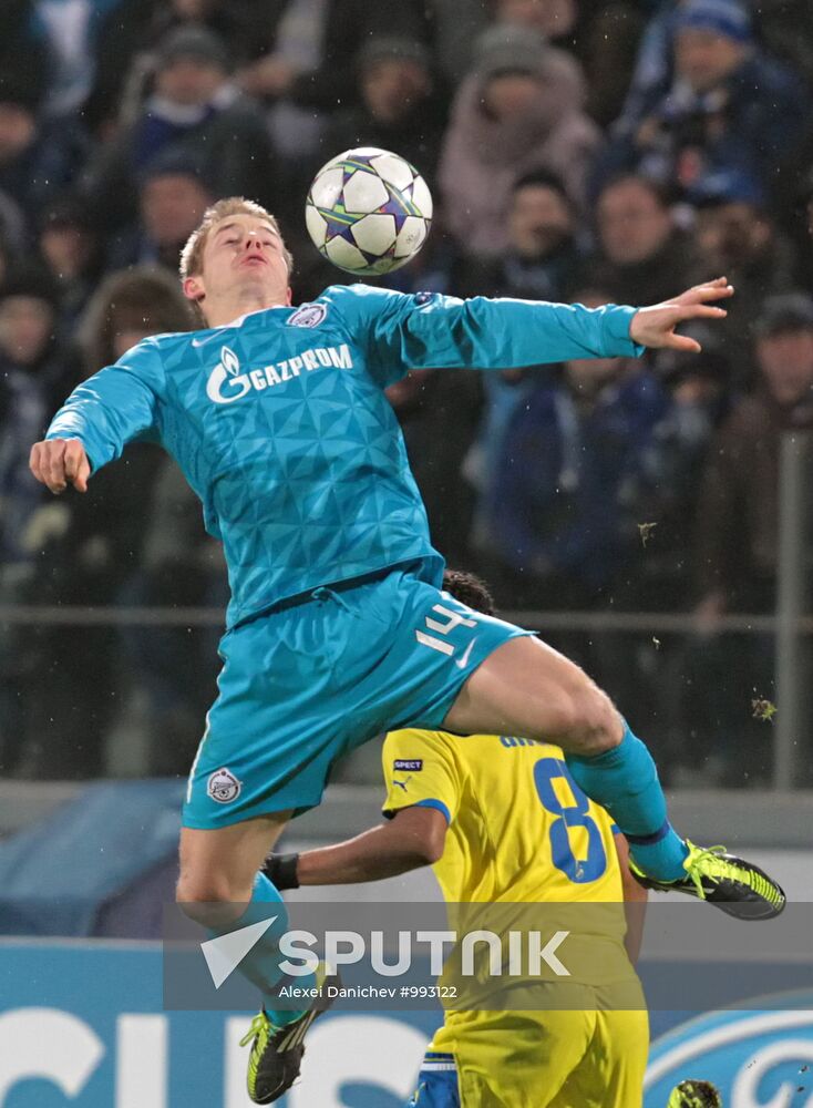 Football. Champions League. Match, "Zenit" - APOEL