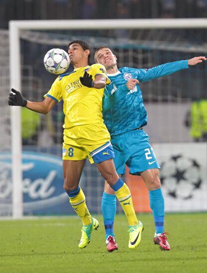 Football. Champions League. Match, "Zenit" - APOEL