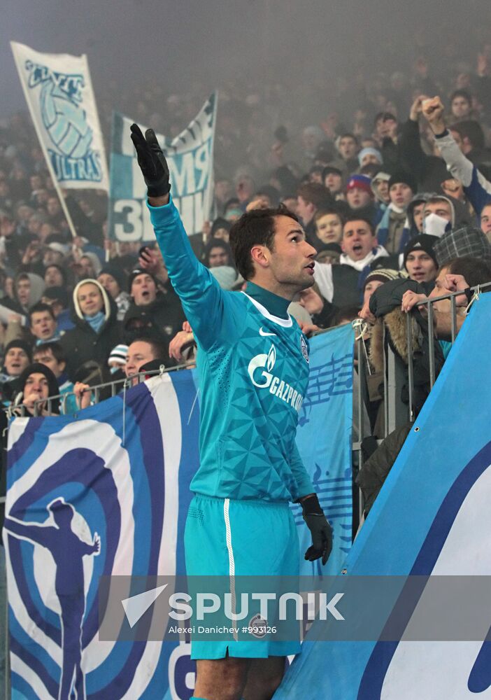 Football. Champions League. Match, "Zenit" - APOEL