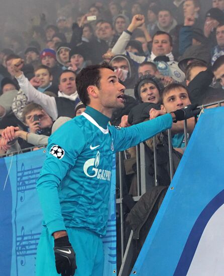 Football. Champions League. Match, "Zenit" - APOEL