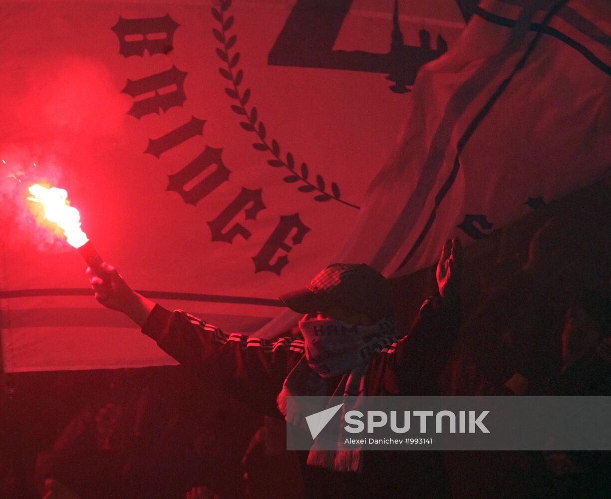 Football. Champions League. Match, "Zenit" - APOEL