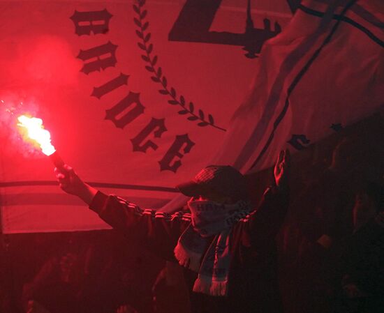 Football. Champions League. Match, "Zenit" - APOEL