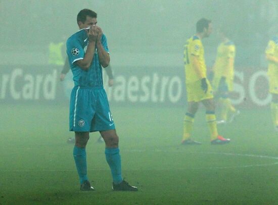 Football. Champions League. Match, "Zenit" - APOEL