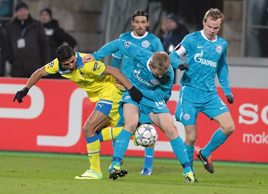 Football. Champions League. Match, "Zenit" - APOEL