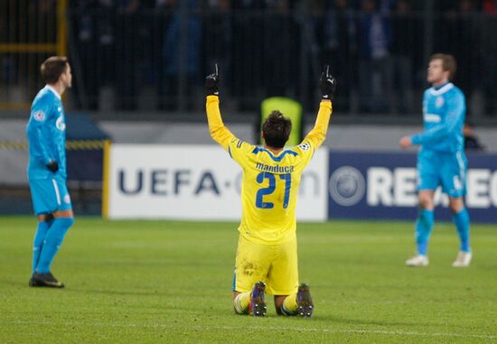 Football. Champions League. Match, "Zenit" - APOEL