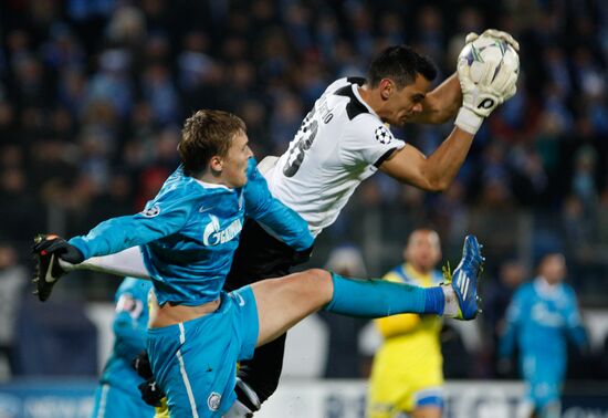 Football. Champions League. Match, "Zenit" - APOEL