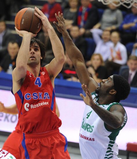 Euroleague Basketball. CSKA Moscow vs. Zalgiris