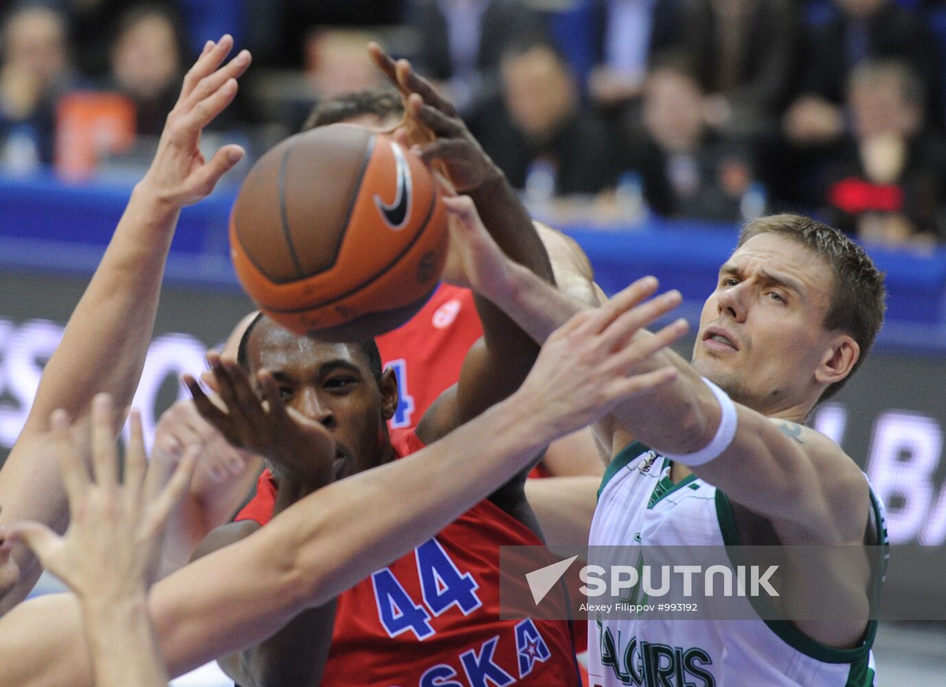 Euroleague Basketball. CSKA Moscow vs. Zalgiris