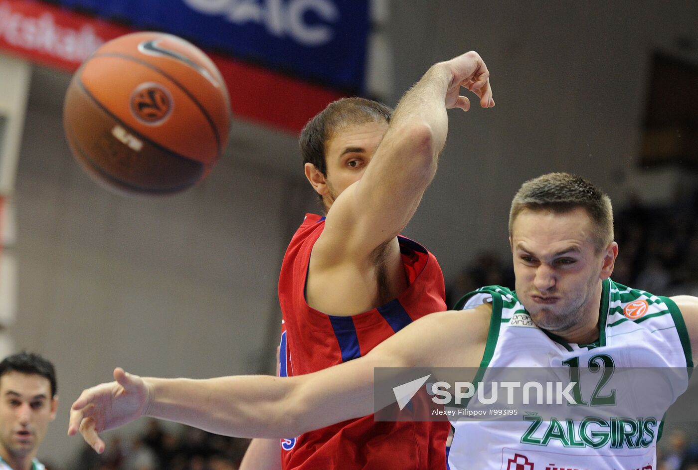 Euroleague Basketball. CSKA Moscow vs. Zalgiris