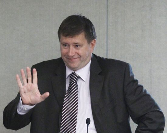 State Duma's plenary meeting, September 8, 2010