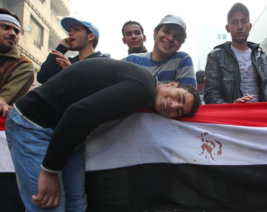 Riots in Egyptian capital
