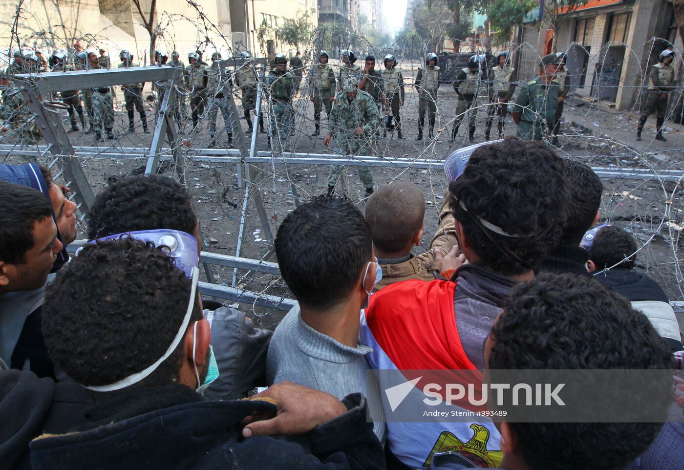 Riots in Egyptian capital