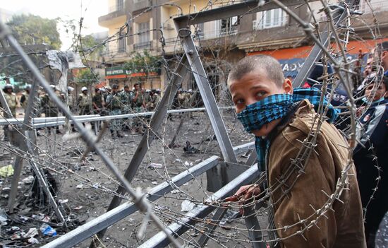 Riots in Egyptian capital
