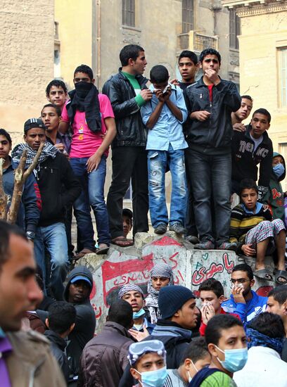 Riots in Egyptian capital