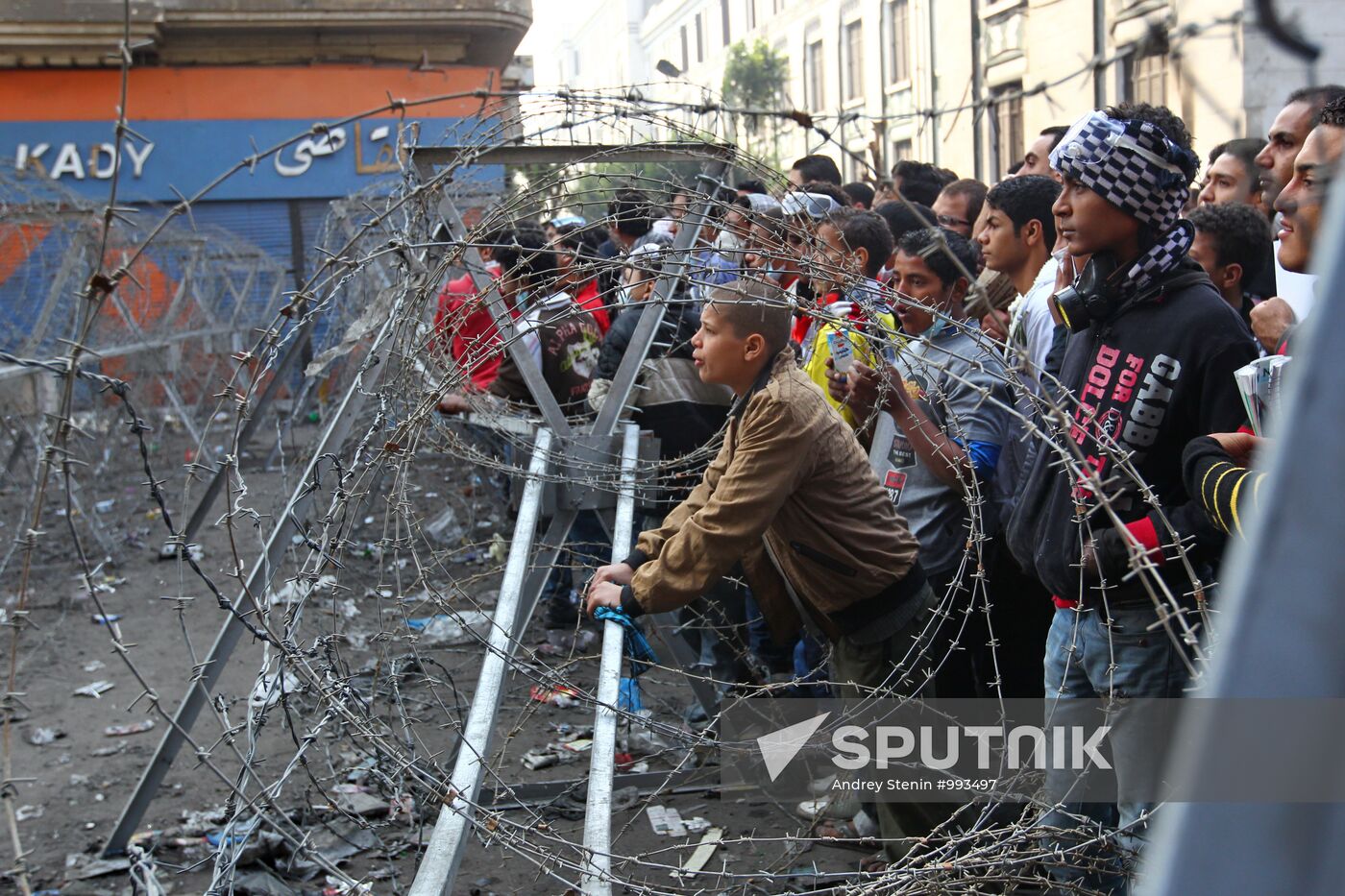 Riots in Egyptian capital